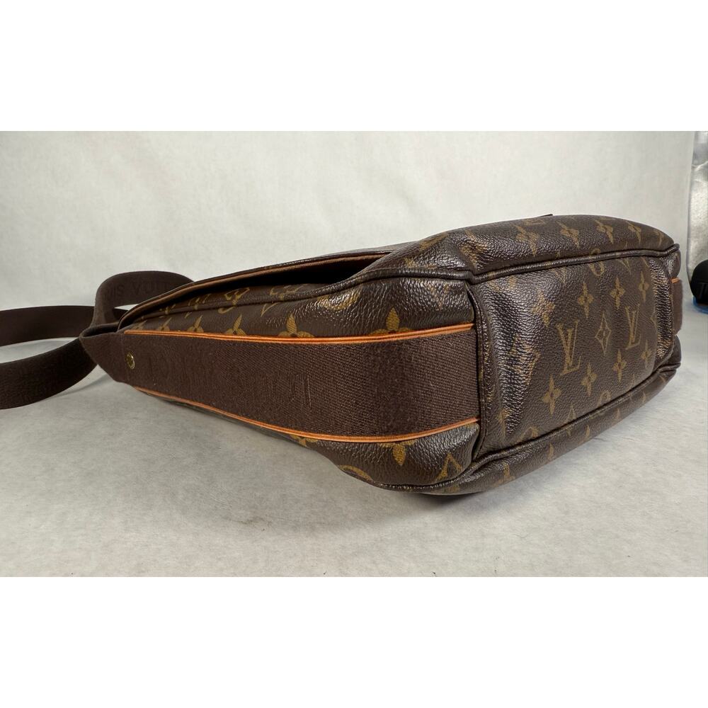 Louis Vuitton Macassar Messenger Crossbody Laptop Bag w/ Entrupy COA MSRP $1900 - Picture 7 of 11